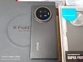 Vivo X Fold 3 16+16/256GB, SD 8 gen2,5500mAh,6.5+8" displej - 6