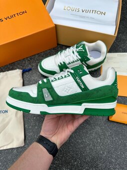 Louis Vuitton tenisky GREEN komplet balenie - 6