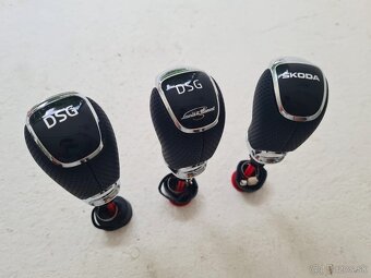 Alcantara / Perforovaná - hlavica DSG ŠKODA - 6