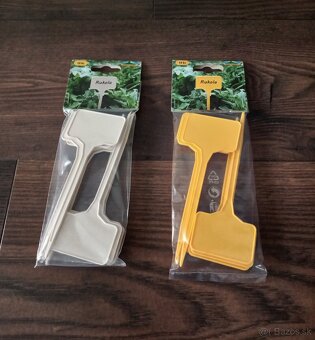 Menovky, štítky na označovanie rastlín - 6