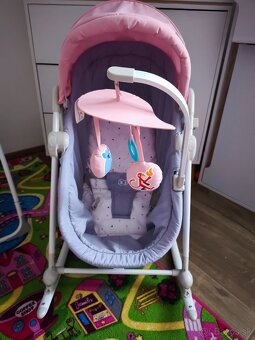 Kinderkraft 5v1 kolíska, postieľka, - 6