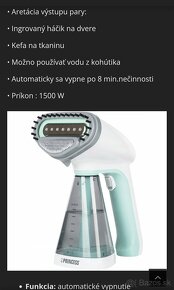 Ručný naparovač odevov - 6