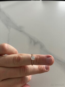 Zásnubný prsteň s lab-grown diamantmi Fuena - 6