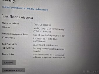Odolne Lenovo L560 plnefunkcne s 8gb ram 256gb ssd diskom a - 6