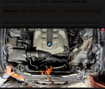 BMW 745i e65 - 6