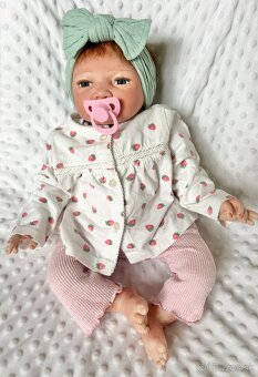Realistická bábika s vláskami - 6