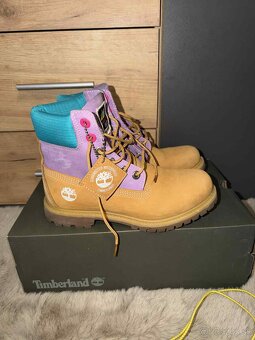timberland original limited edition nove koža workery-cizmy - 6