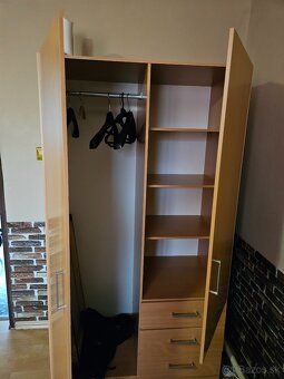 Posteľ Skrine el.sporak odsavacka pary - 6