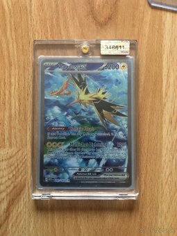 Zapdos ex alt art 151 edition pokemon card - 6