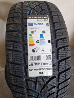 245/45 r19 zimne pneumatiky runflat 245 45 19 245/45/19 R19 - 6