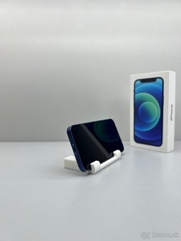 iPhone 12 MINI BLUE BATÉRIA 100% + PRÍSLUŠENSTVO - 6