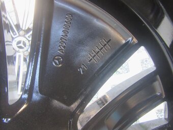 R19 hliníkové disky MERCEDES EQS rozteč 5x112 A2974010600 - 6