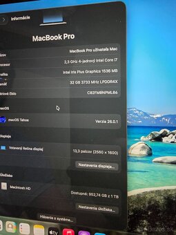 Macbook Pro touchbar 32gb ram 1tb ssd disk v Top stave velmi - 6