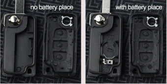 Obal kľúča pre koncern Citroen & Peugeot - 6