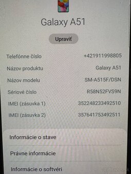 Samsung A51 128/4gb Android 13 - 6