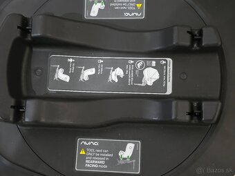 Detska autosedacka-vajicko Nuna arra next + zakladna 360° - 6