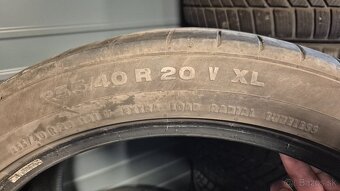 Predám letné pneumatiky Continental 255/40 r20 - 6