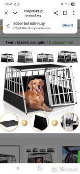 Prepravný box pre veľkých psov - 6