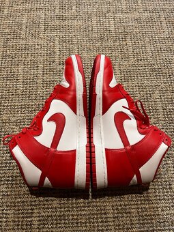 Nike Dunk High University Red Vel 45,5 - 6