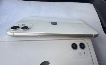 Predám iPhone 11 64GB White -Top stav -Komplet bal. - 6
