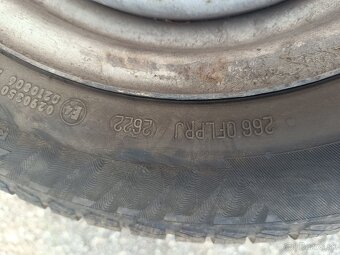 Matador 165/70 R13, zimné DOT22, + disky 4x100 R13 - 6
