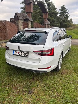 Predám SUPERB 3, 2,0TDI, 140KW, L&K 134t km - 6