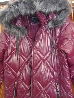 Nádherná dámska zimná bunda.plus parfém zadarmo - 6