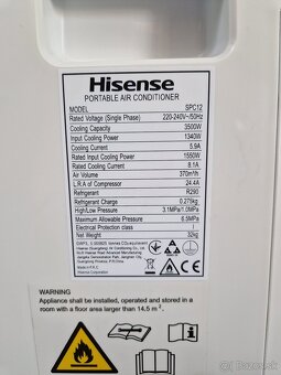 Mobilná klimatizácia Hisense SPC12 - 6