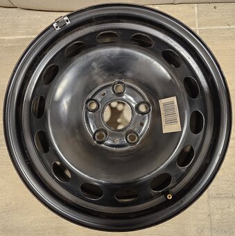 Originálne plechové disky VW - 5x112 r16 - 6
