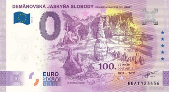 0 € / 0 euro souvenir bankovky 2022 - 6