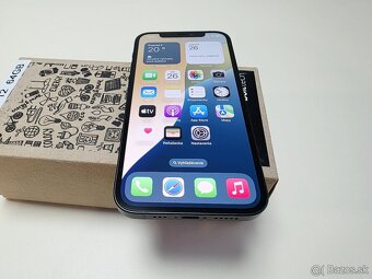 APPLE IPHONE 12 64GB BLACK,ZDRAVIE BATERKY 100% - 6