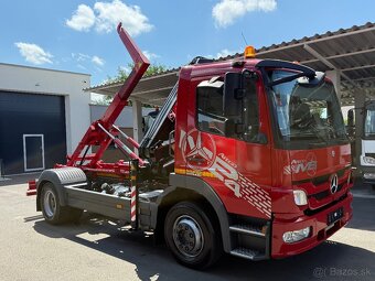 MERCEDES-BENZ ATEGO 1218 HÁKOVÝ NOSIČ 100 HYDRAULICKÁ RUKA - 6