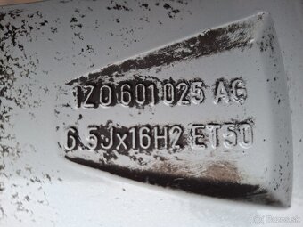 Predám org.hlinikové disky Skoda/Vw/Seat--R16 - 6