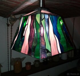 vitrážový lustr KREJZY - 6