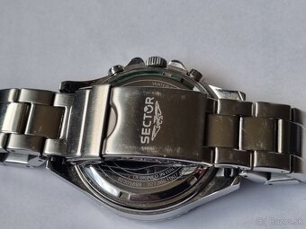 Veľké,pánské nár.hodinky,Sector,chronograf. - 6
