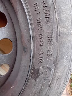 Letné pneu na oceľových diskoch 165/70 R14; 5 1/2 Jx14; 4x98 - 6