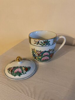 STAROŽITNÁ OZDOBNÁ ŠÁLKA NA ČAJ - 6