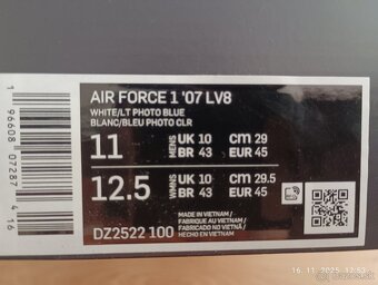 Nike Air Force 1 '07 LV8 veľ. 45 - 6