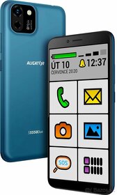 Predám mobilný telefón ALIGATOR S5540 Duo senior modrý - 6