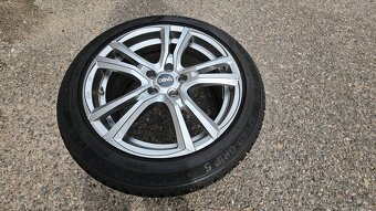 zimní Alu kola 5×114,3 R18 + pneu Semperit - 6
