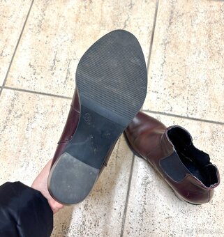 Dámske kožené topánky - 6