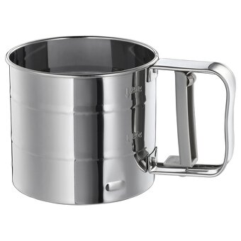 Sito na muku / cukor, nehrdzavejuca ocel, IKEA, NOVE - 6