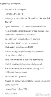 Predam celotvarovu masku PANO - 6