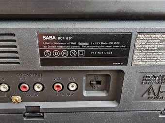 SABA RCP 650 - 6