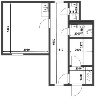 NÁJOM priestory ambulancie, Trenčín, Gagarinova, Sihoť - 6