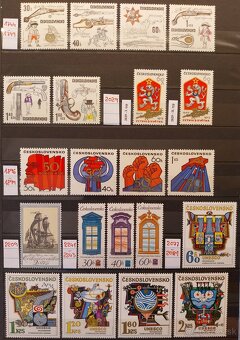 Známky ČSR – 3 - 6