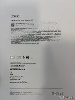 iPad AIR M3 - model 2025 - 128gb wifi - 13 inch - 6