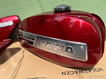 JAWA 350 634 nádrž a bočné kastlíky - 6