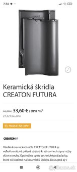 Škridla Creaton Futura - 6