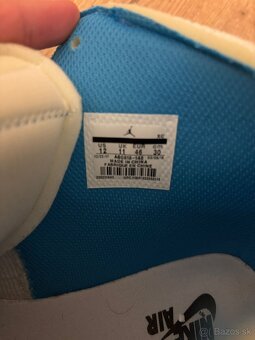 Nike Air Jordan 1 x Off-White University Blue, 46 - 6